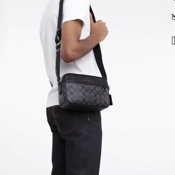 COACH Graham Crossbody In Signature Canvas C4149 - Picture 3 of 11